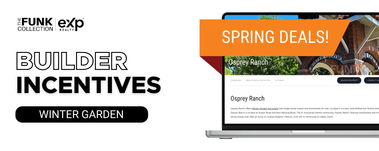 Osprey Ranch Builder Incentives